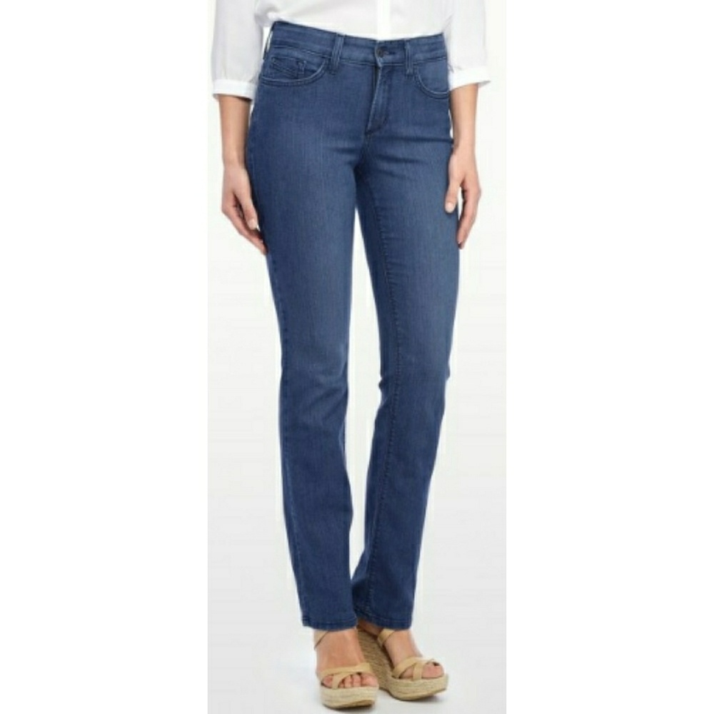 NYDJ Marilyn Straight Size 12 Lightweight
